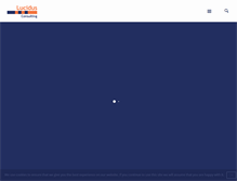 Tablet Screenshot of lucidusconsulting.com